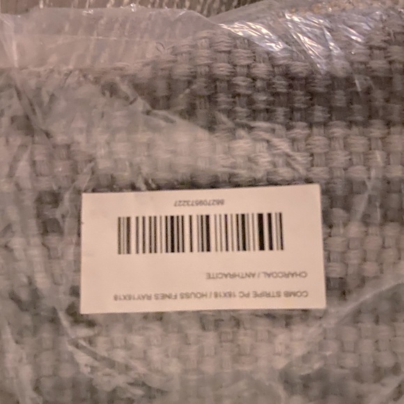 Indigo pillow covers plus pillow, m20" X 20" - Picture 6 of 16